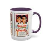Cult Classic Movie Poster Art Accent Coffee Mug (11, 15oz) - Scared Stiff | Martin & Lewis 1953 - POPvault