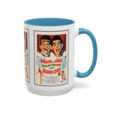 Cult Classic Movie Poster Art Accent Coffee Mug (11, 15oz) - Scared Stiff | Martin & Lewis 1953 - POPvault