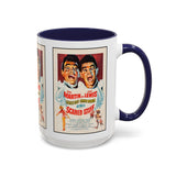 Cult Classic Movie Poster Art Accent Coffee Mug (11, 15oz) - Scared Stiff | Martin & Lewis 1953 - POPvault