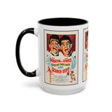 Cult Classic Movie Poster Art Accent Coffee Mug (11, 15oz) - Scared Stiff | Martin & Lewis 1953 - POPvault