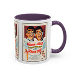 Cult Classic Movie Poster Art Accent Coffee Mug (11, 15oz) - Scared Stiff | Martin & Lewis 1953 - POPvault