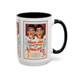 Cult Classic Movie Poster Art Accent Coffee Mug (11, 15oz) - Scared Stiff | Martin & Lewis 1953 - POPvault