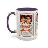 Cult Classic Movie Poster Art Accent Coffee Mug (11, 15oz) - Scared Stiff | Martin & Lewis 1953 - POPvault