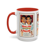 Cult Classic Movie Poster Art Accent Coffee Mug (11, 15oz) - Scared Stiff | Martin & Lewis 1953 - POPvault