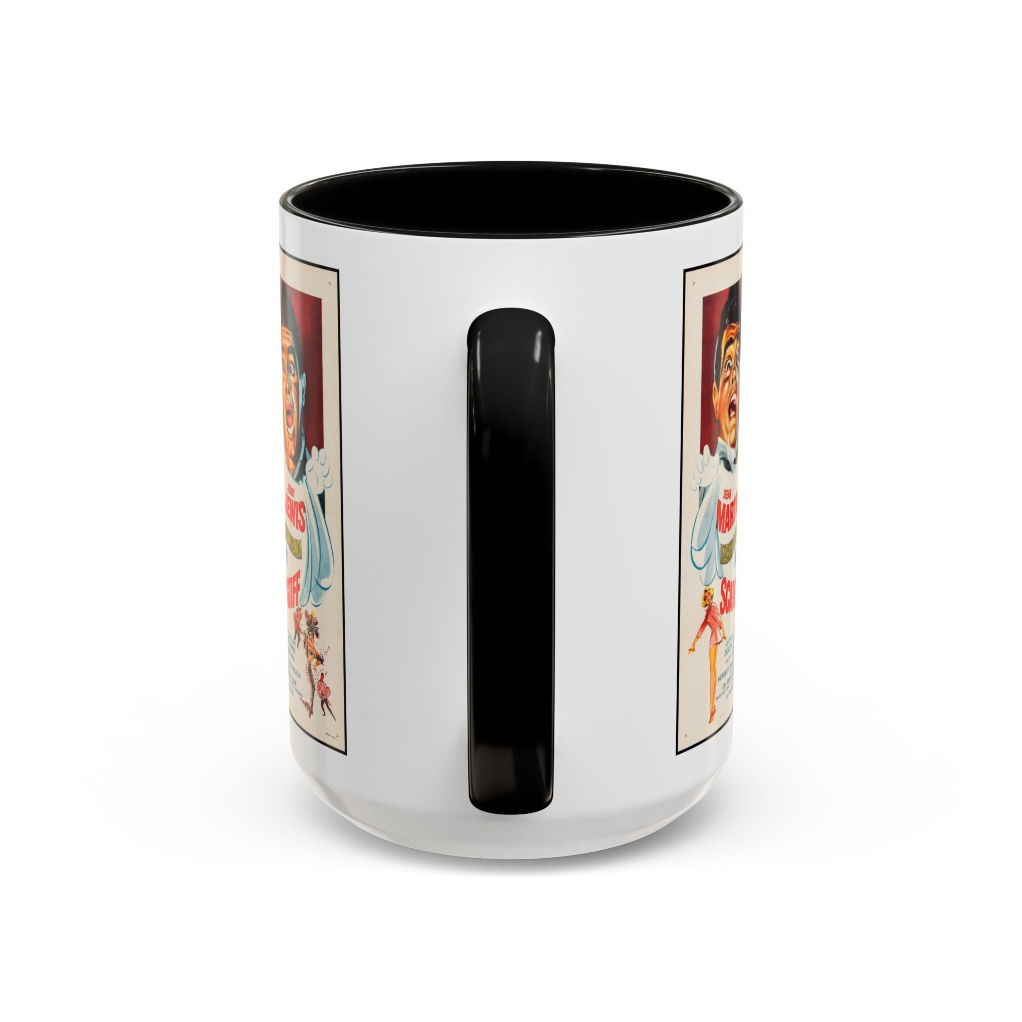 Cult Classic Movie Poster Art Accent Coffee Mug (11, 15oz) - Scared Stiff | Martin & Lewis 1953 - POPvault