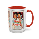 Cult Classic Movie Poster Art Accent Coffee Mug (11, 15oz) - Scared Stiff | Martin & Lewis 1953 - POPvault