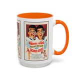 Cult Classic Movie Poster Art Accent Coffee Mug (11, 15oz) - Scared Stiff | Martin & Lewis 1953 - POPvault