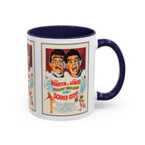 Cult Classic Movie Poster Art Accent Coffee Mug (11, 15oz) - Scared Stiff | Martin & Lewis 1953 - POPvault