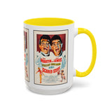 Cult Classic Movie Poster Art Accent Coffee Mug (11, 15oz) - Scared Stiff | Martin & Lewis 1953 - POPvault