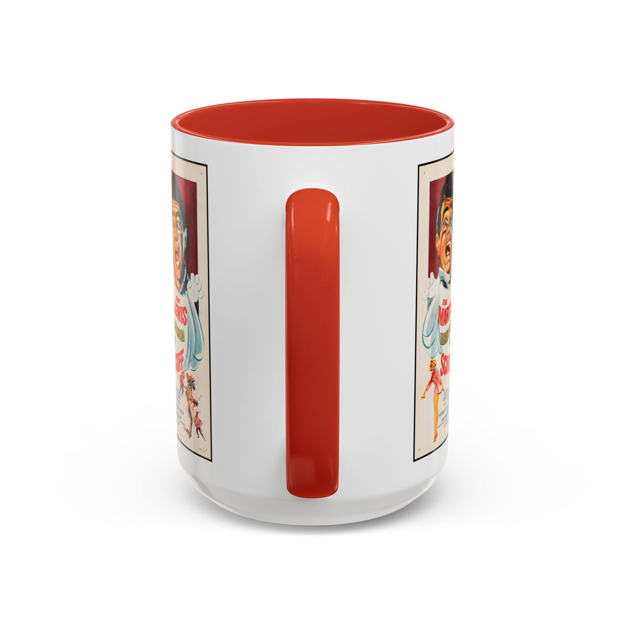 Cult Classic Movie Poster Art Accent Coffee Mug (11, 15oz) - Scared Stiff | Martin & Lewis 1953 - POPvault