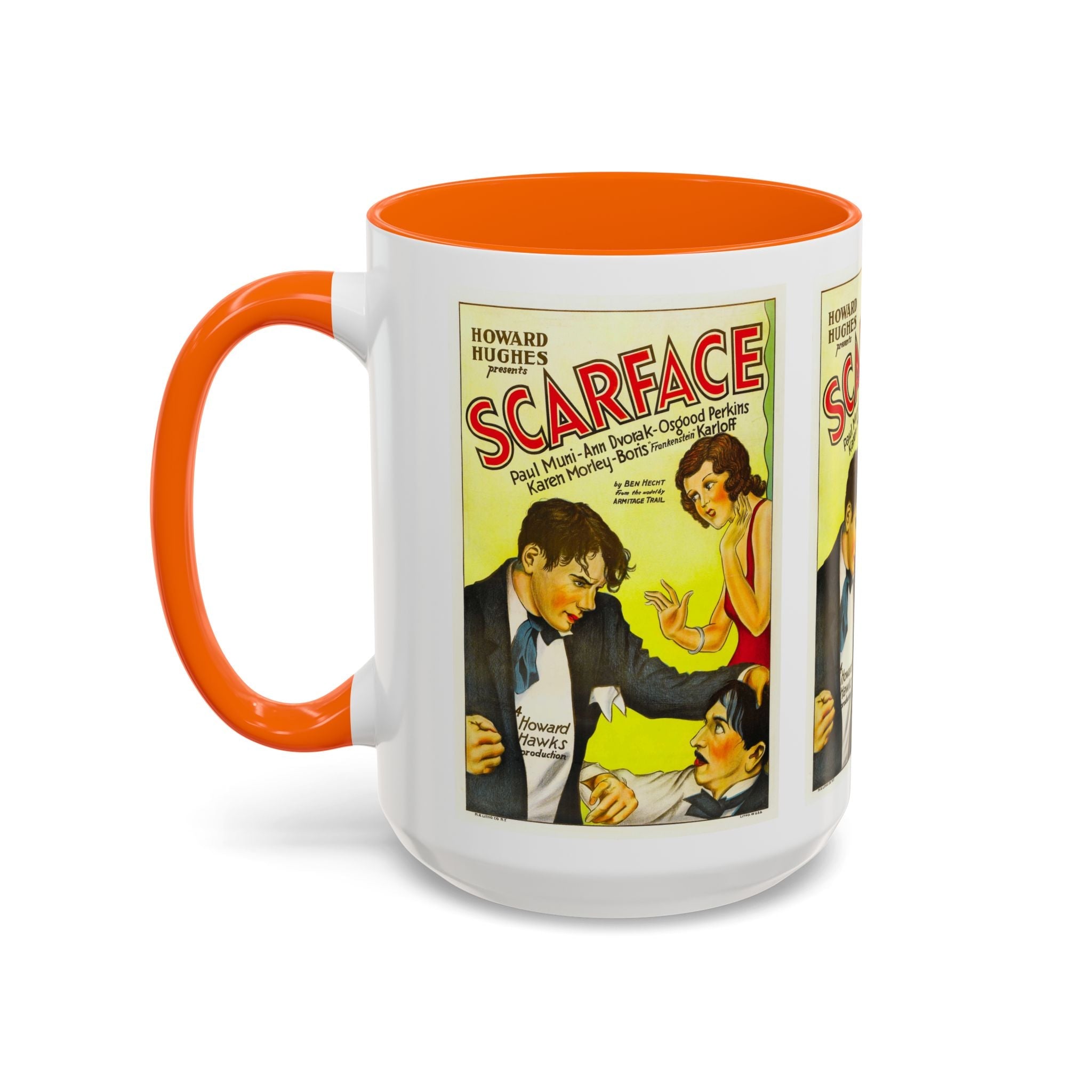 Cult Classic Movie Poster Art Accent Coffee Mug (11, 15oz) - Scarface 1932 - POPvault
