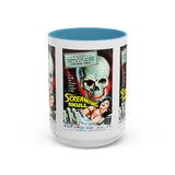 Cult Classic Movie Poster Art Accent Coffee Mug (11, 15oz) - Screaming Skull 1958 - POPvault