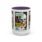 Cult Classic Movie Poster Art Accent Coffee Mug (11, 15oz) - Screaming Skull 1958 - POPvault