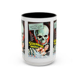 Cult Classic Movie Poster Art Accent Coffee Mug (11, 15oz) - Screaming Skull 1958 - POPvault