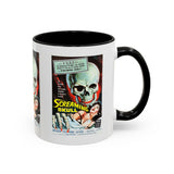 Cult Classic Movie Poster Art Accent Coffee Mug (11, 15oz) - Screaming Skull 1958 - POPvault