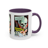Cult Classic Movie Poster Art Accent Coffee Mug (11, 15oz) - Screaming Skull 1958 - POPvault