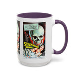 Cult Classic Movie Poster Art Accent Coffee Mug (11, 15oz) - Screaming Skull 1958 - POPvault