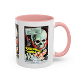 Cult Classic Movie Poster Art Accent Coffee Mug (11, 15oz) - Screaming Skull 1958 - POPvault