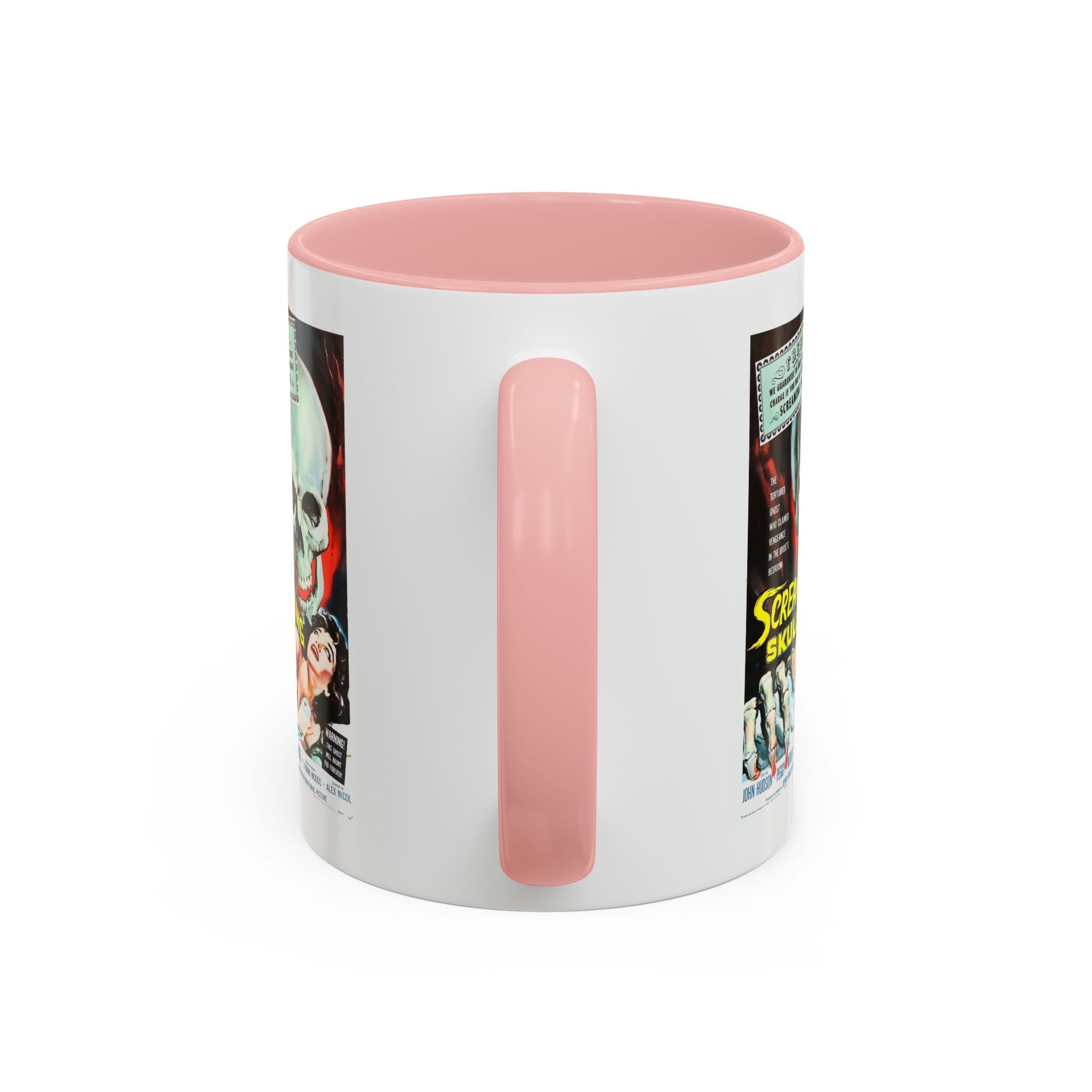 Cult Classic Movie Poster Art Accent Coffee Mug (11, 15oz) - Screaming Skull 1958 - POPvault