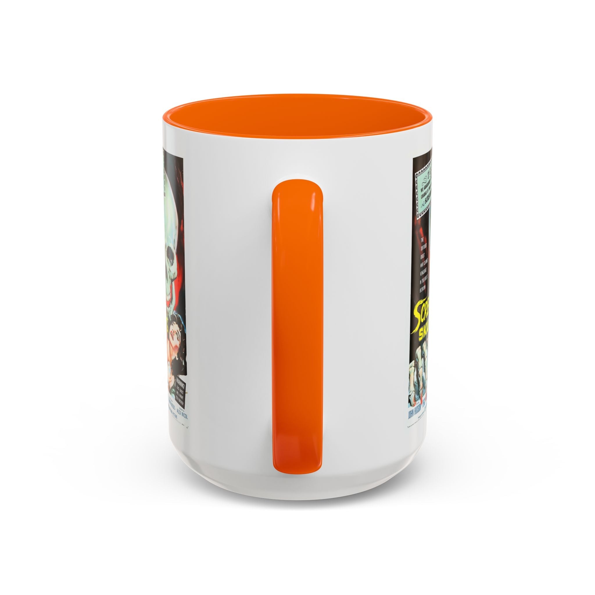 Cult Classic Movie Poster Art Accent Coffee Mug (11, 15oz) - Screaming Skull 1958 - POPvault
