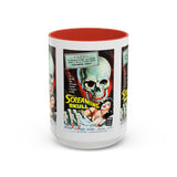Cult Classic Movie Poster Art Accent Coffee Mug (11, 15oz) - Screaming Skull 1958 - POPvault