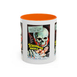 Cult Classic Movie Poster Art Accent Coffee Mug (11, 15oz) - Screaming Skull 1958 - POPvault