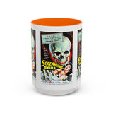 Cult Classic Movie Poster Art Accent Coffee Mug (11, 15oz) - Screaming Skull 1958 - POPvault