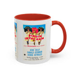 Cult Classic Movie Poster Art Accent Coffee Mug (11, 15oz) - Singin In The Rain 1952 - POPvault