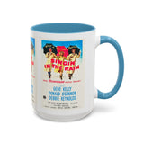 Cult Classic Movie Poster Art Accent Coffee Mug (11, 15oz) - Singin In The Rain 1952 - POPvault