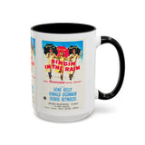 Cult Classic Movie Poster Art Accent Coffee Mug (11, 15oz) - Singin In The Rain 1952 - POPvault