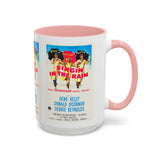 Cult Classic Movie Poster Art Accent Coffee Mug (11, 15oz) - Singin In The Rain 1952 - POPvault