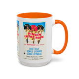 Cult Classic Movie Poster Art Accent Coffee Mug (11, 15oz) - Singin In The Rain 1952 - POPvault