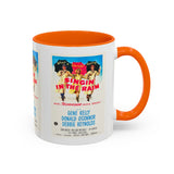 Cult Classic Movie Poster Art Accent Coffee Mug (11, 15oz) - Singin In The Rain 1952 - POPvault