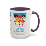 Cult Classic Movie Poster Art Accent Coffee Mug (11, 15oz) - Singin In The Rain 1952 - POPvault