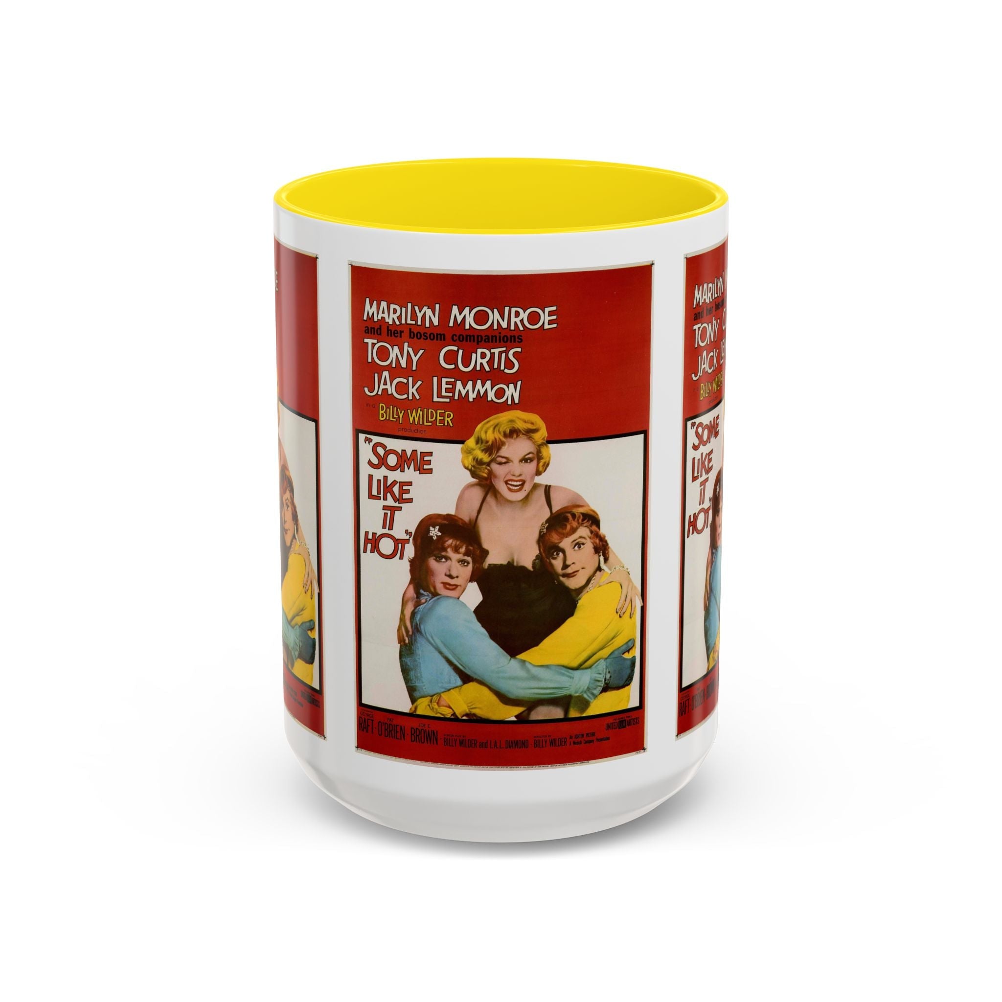 Cult Classic Movie Poster Art Accent Coffee Mug (11, 15oz) - Some Like It Hot 1959 - POPvault