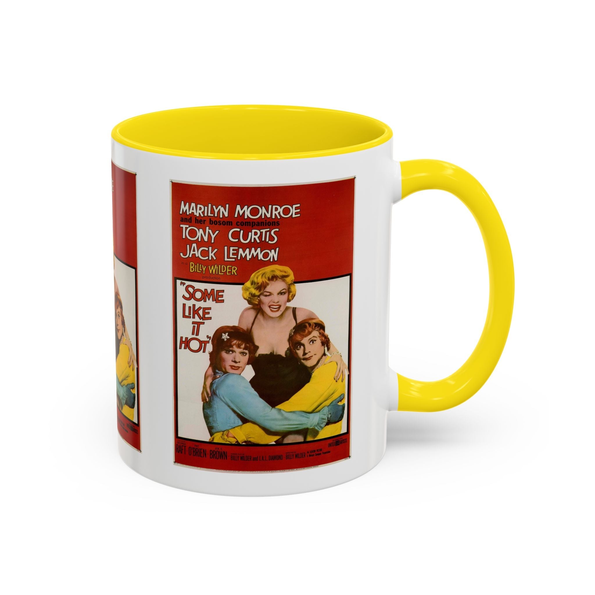 Cult Classic Movie Poster Art Accent Coffee Mug (11, 15oz) - Some Like It Hot 1959 - POPvault