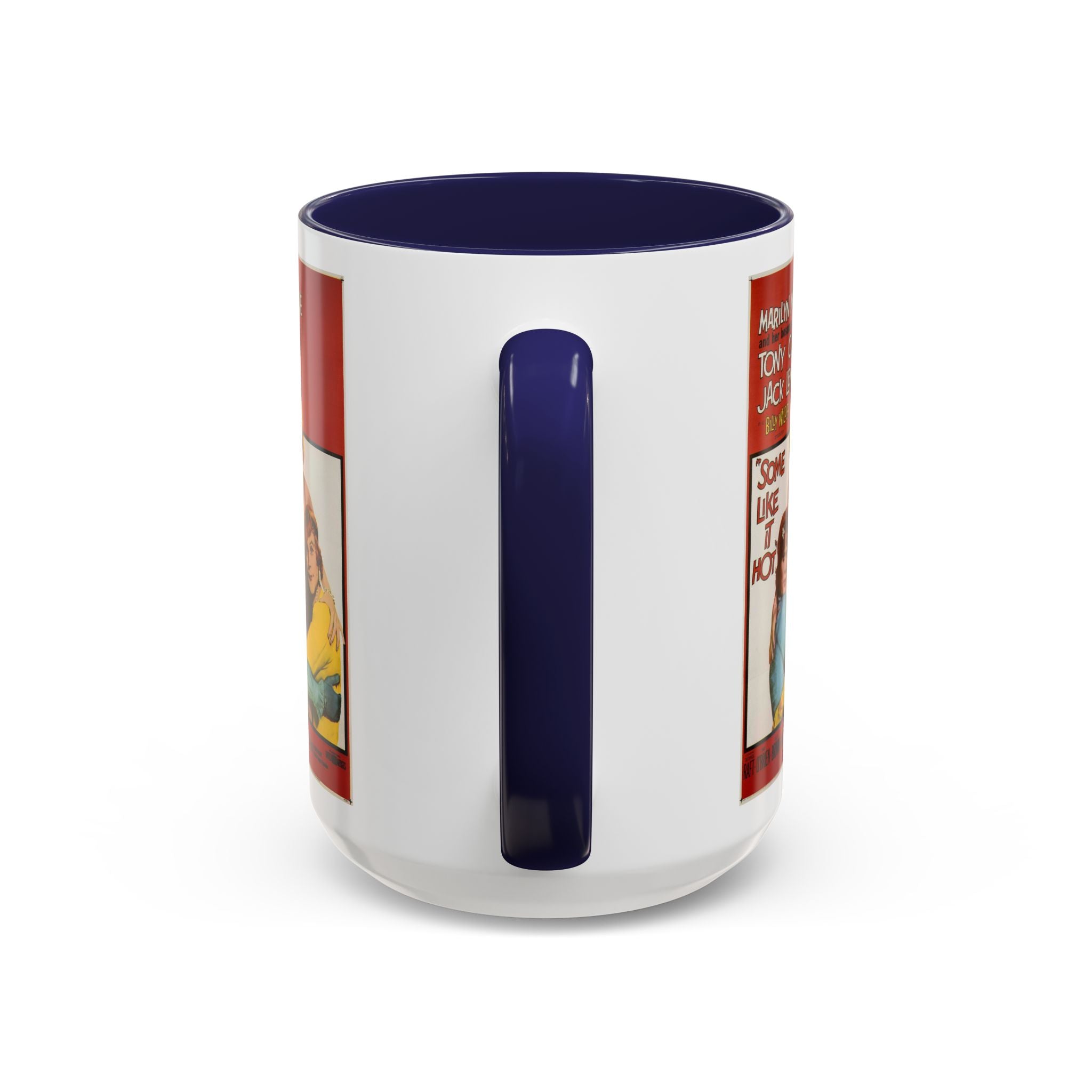 Cult Classic Movie Poster Art Accent Coffee Mug (11, 15oz) - Some Like It Hot 1959 - POPvault