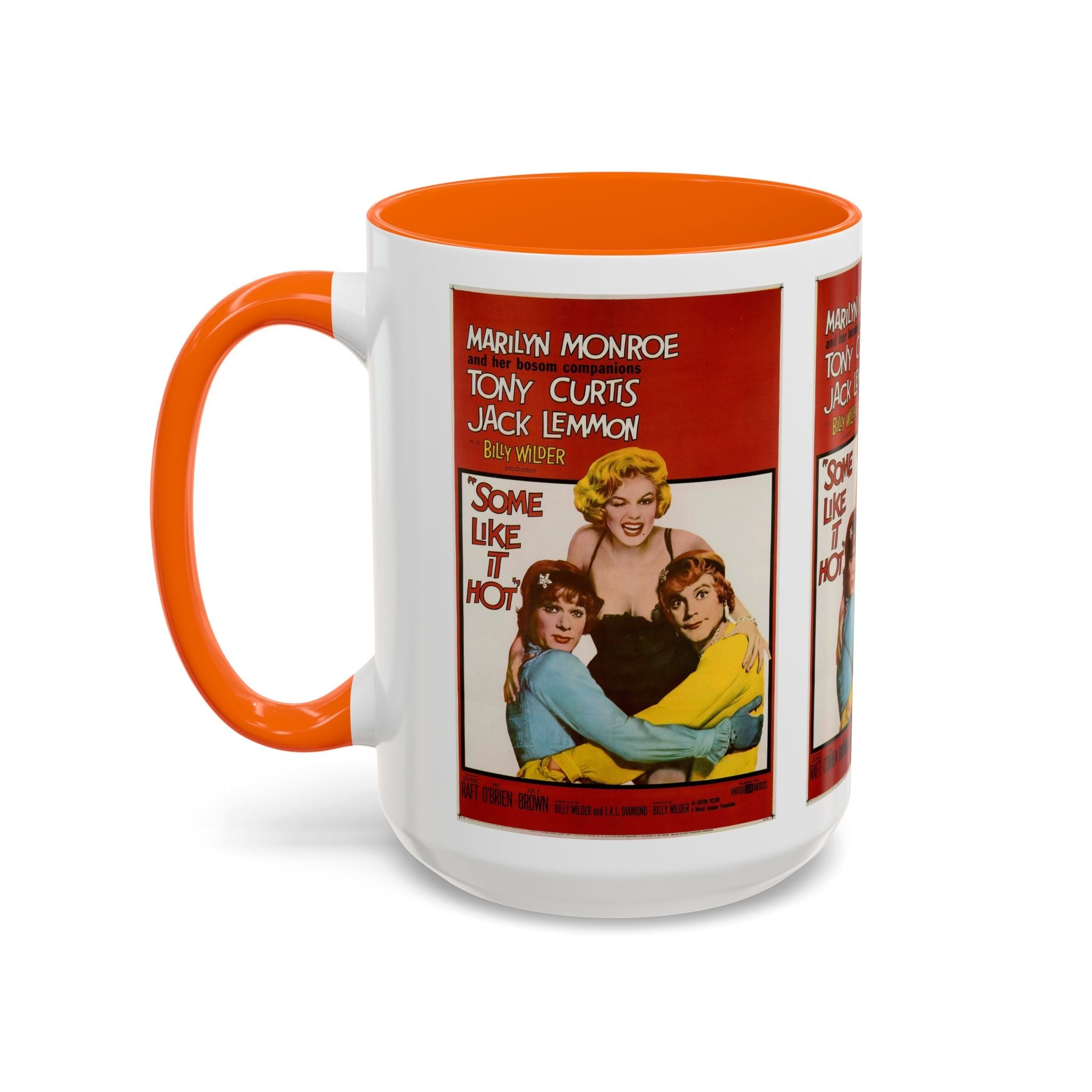 Cult Classic Movie Poster Art Accent Coffee Mug (11, 15oz) - Some Like It Hot 1959 - POPvault