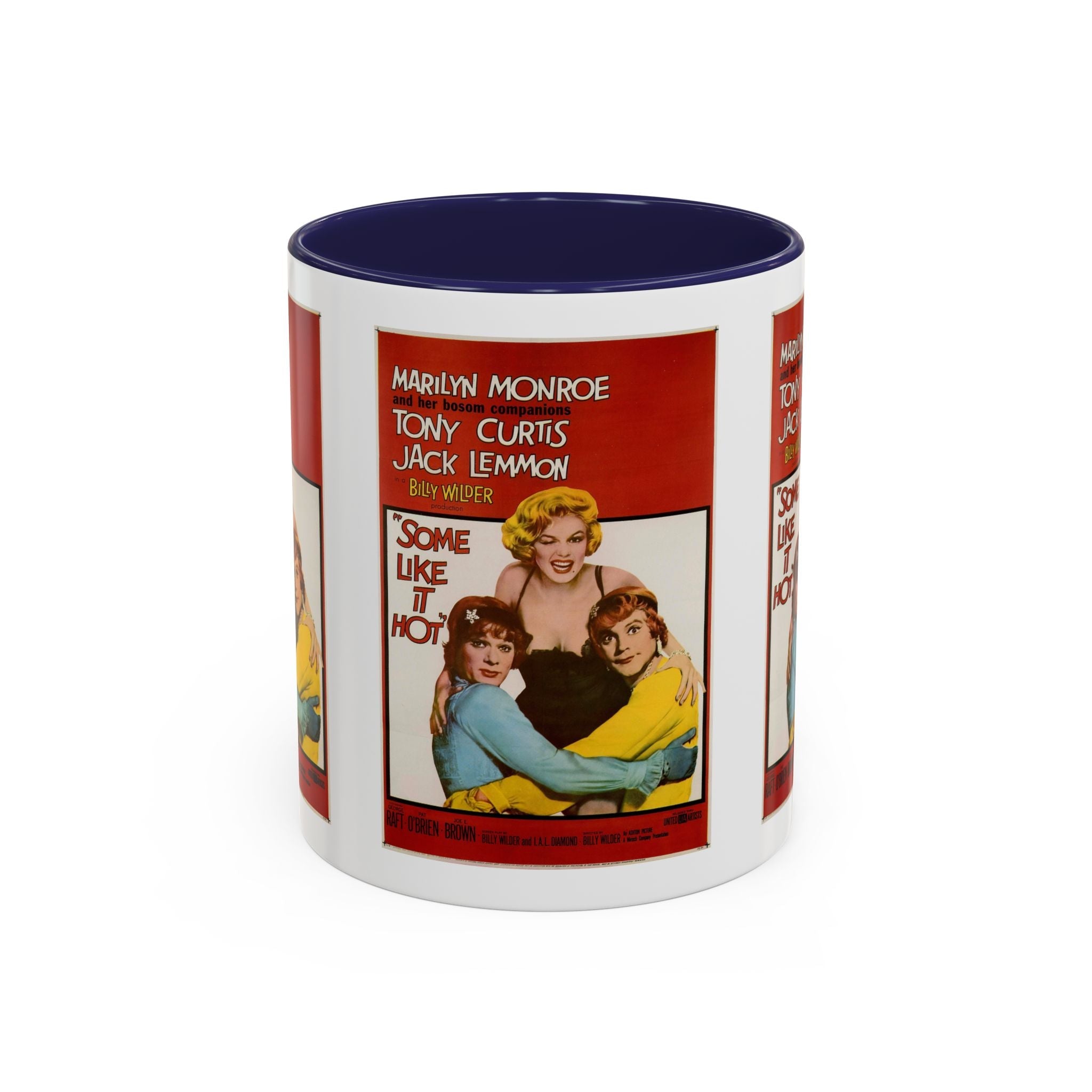Cult Classic Movie Poster Art Accent Coffee Mug (11, 15oz) - Some Like It Hot 1959 - POPvault