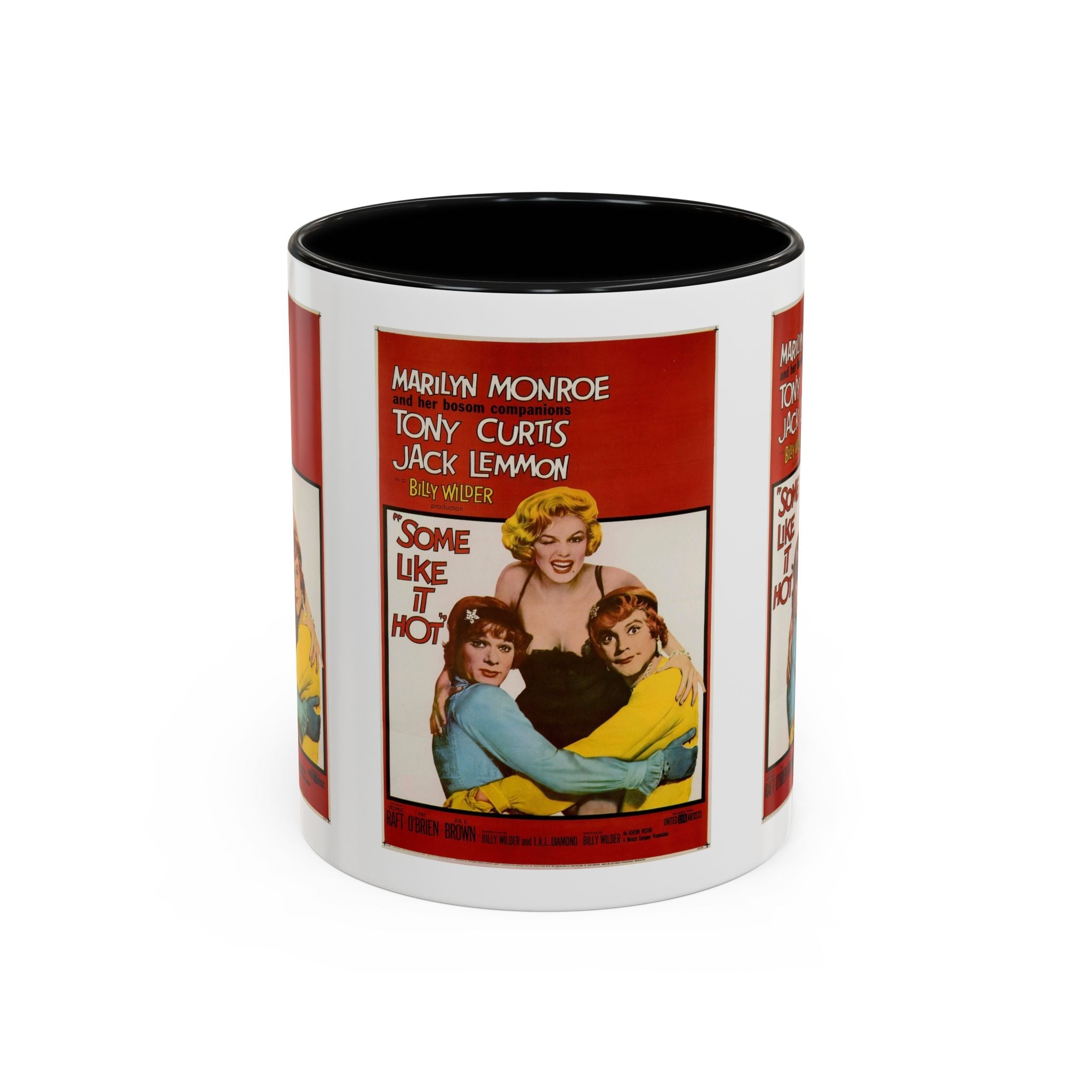 Cult Classic Movie Poster Art Accent Coffee Mug (11, 15oz) - Some Like It Hot 1959 - POPvault