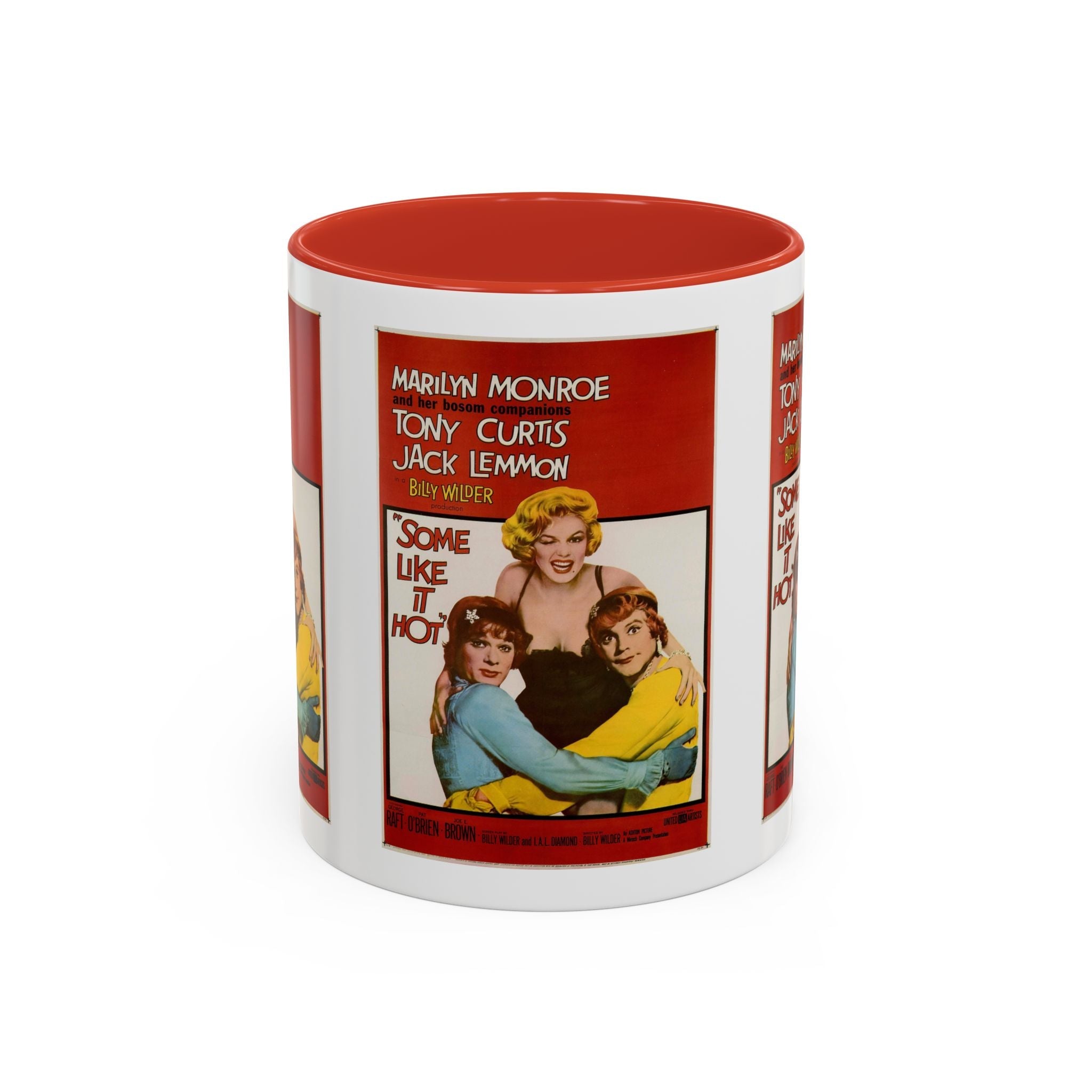 Cult Classic Movie Poster Art Accent Coffee Mug (11, 15oz) - Some Like It Hot 1959 - POPvault
