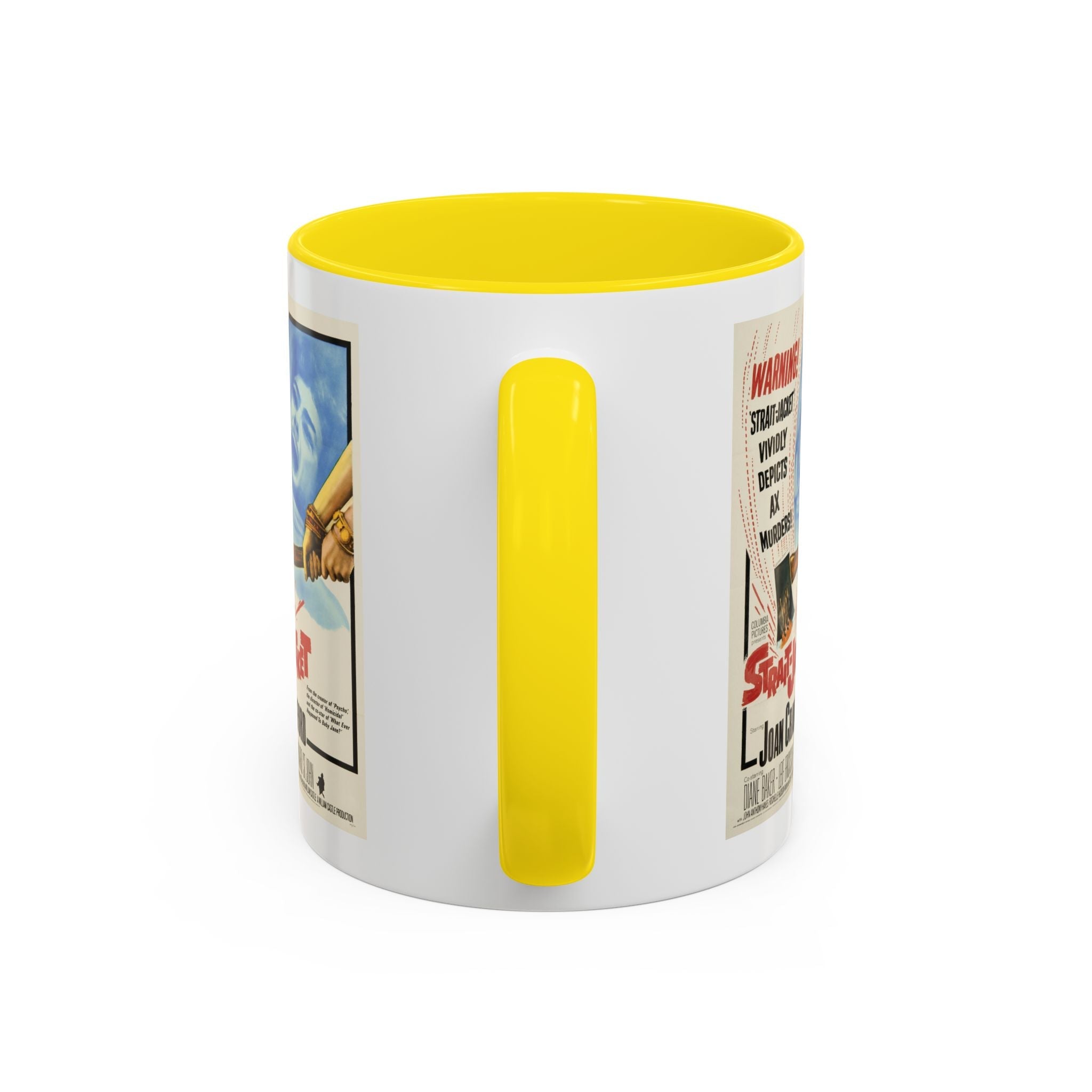 Cult Classic Movie Poster Art Accent Coffee Mug (11, 15oz) - Strait - Jacket 1964 - POPvault