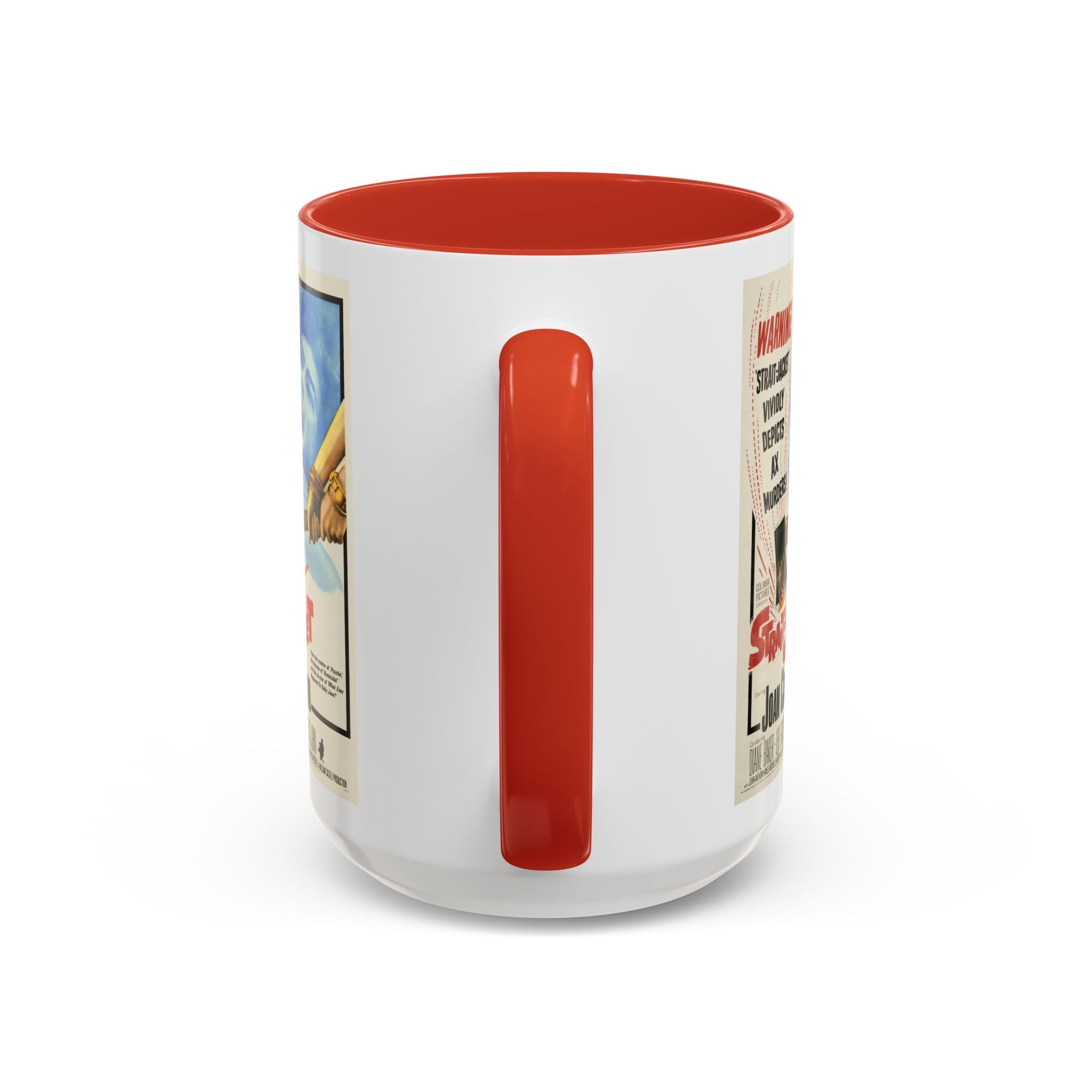 Cult Classic Movie Poster Art Accent Coffee Mug (11, 15oz) - Strait - Jacket 1964 - POPvault