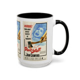 Cult Classic Movie Poster Art Accent Coffee Mug (11, 15oz) - Strait - Jacket 1964 - POPvault