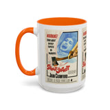 Cult Classic Movie Poster Art Accent Coffee Mug (11, 15oz) - Strait - Jacket 1964 - POPvault