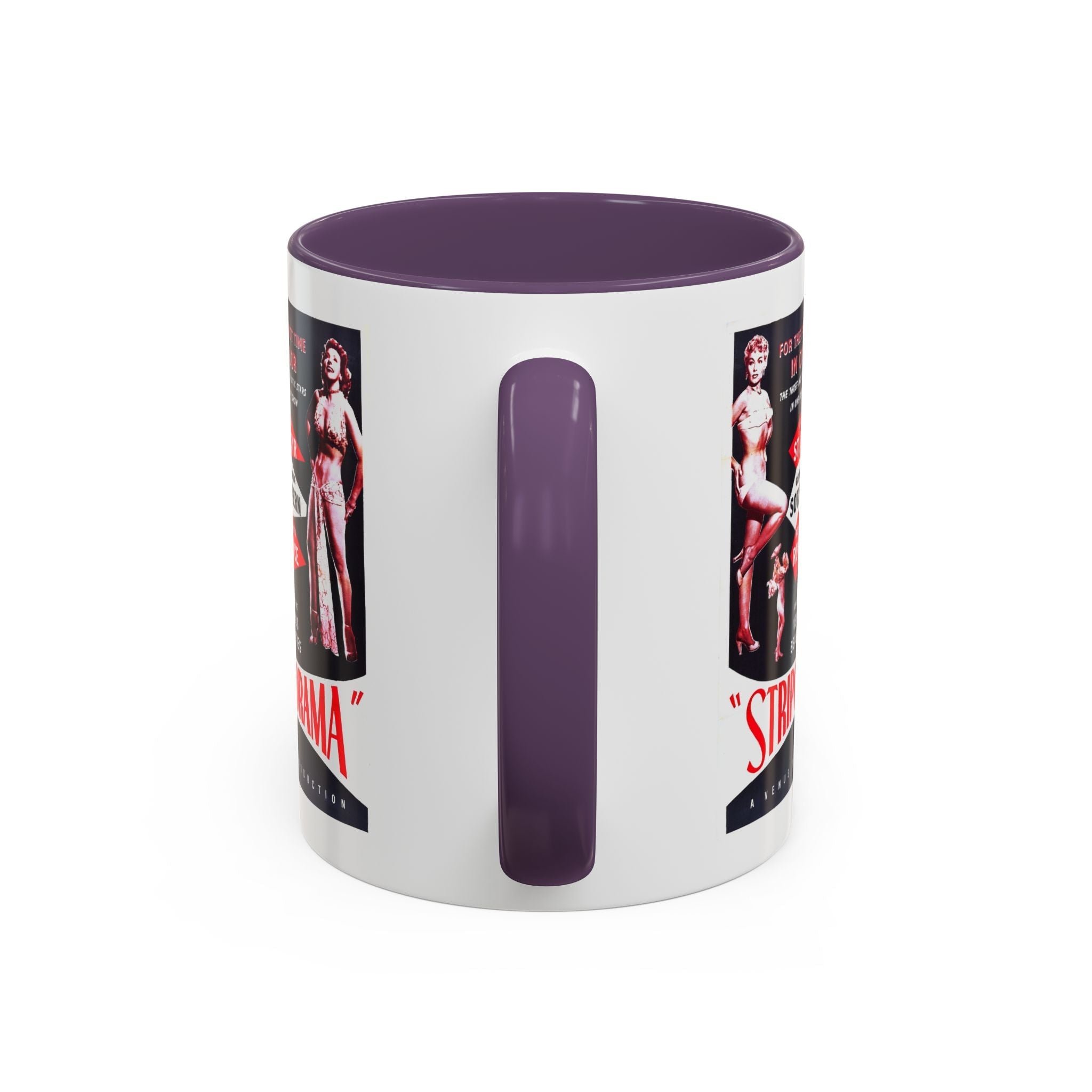 Cult Classic Movie Poster Art Accent Coffee Mug (11, 15oz) - Striporama 1953 - POPvault