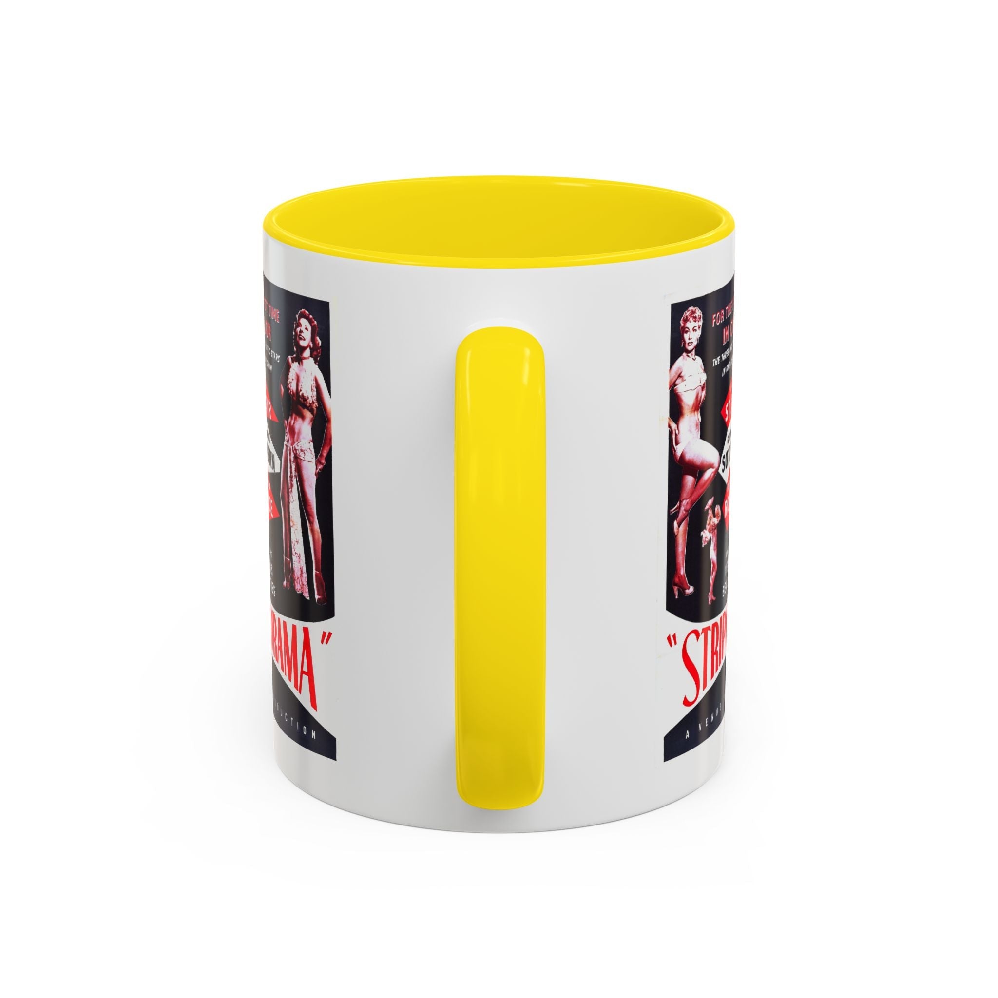 Cult Classic Movie Poster Art Accent Coffee Mug (11, 15oz) - Striporama 1953 - POPvault