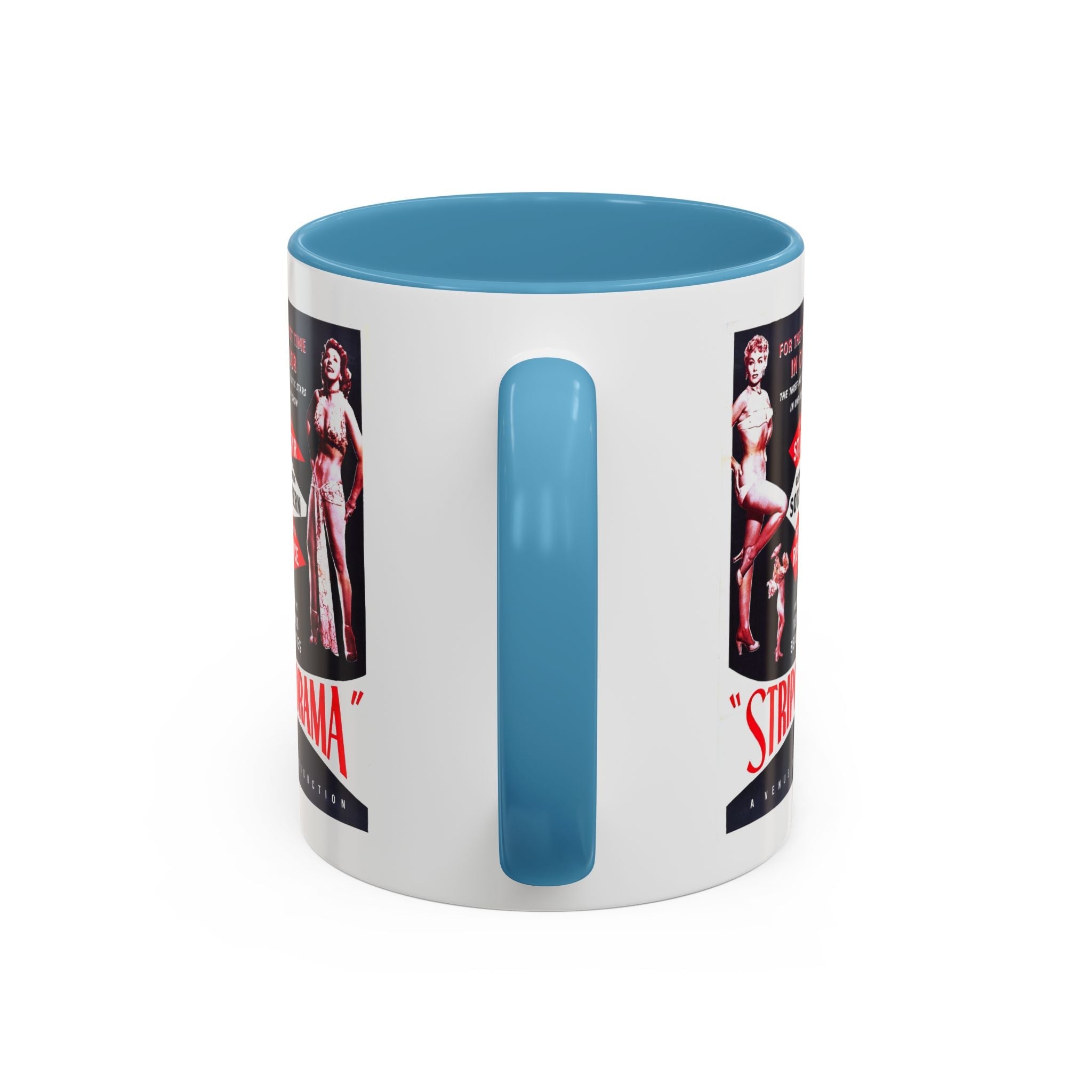 Cult Classic Movie Poster Art Accent Coffee Mug (11, 15oz) - Striporama 1953 - POPvault