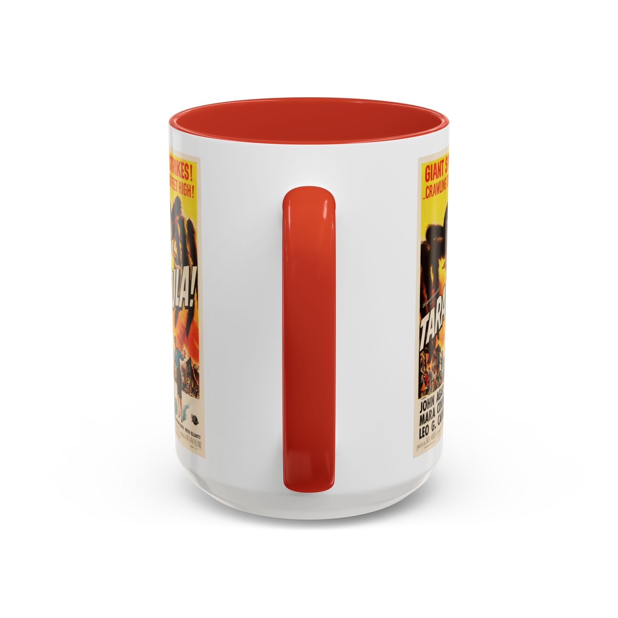 Cult Classic Movie Poster Art Accent Coffee Mug (11, 15oz) - Tarantula 1955 - POPvault