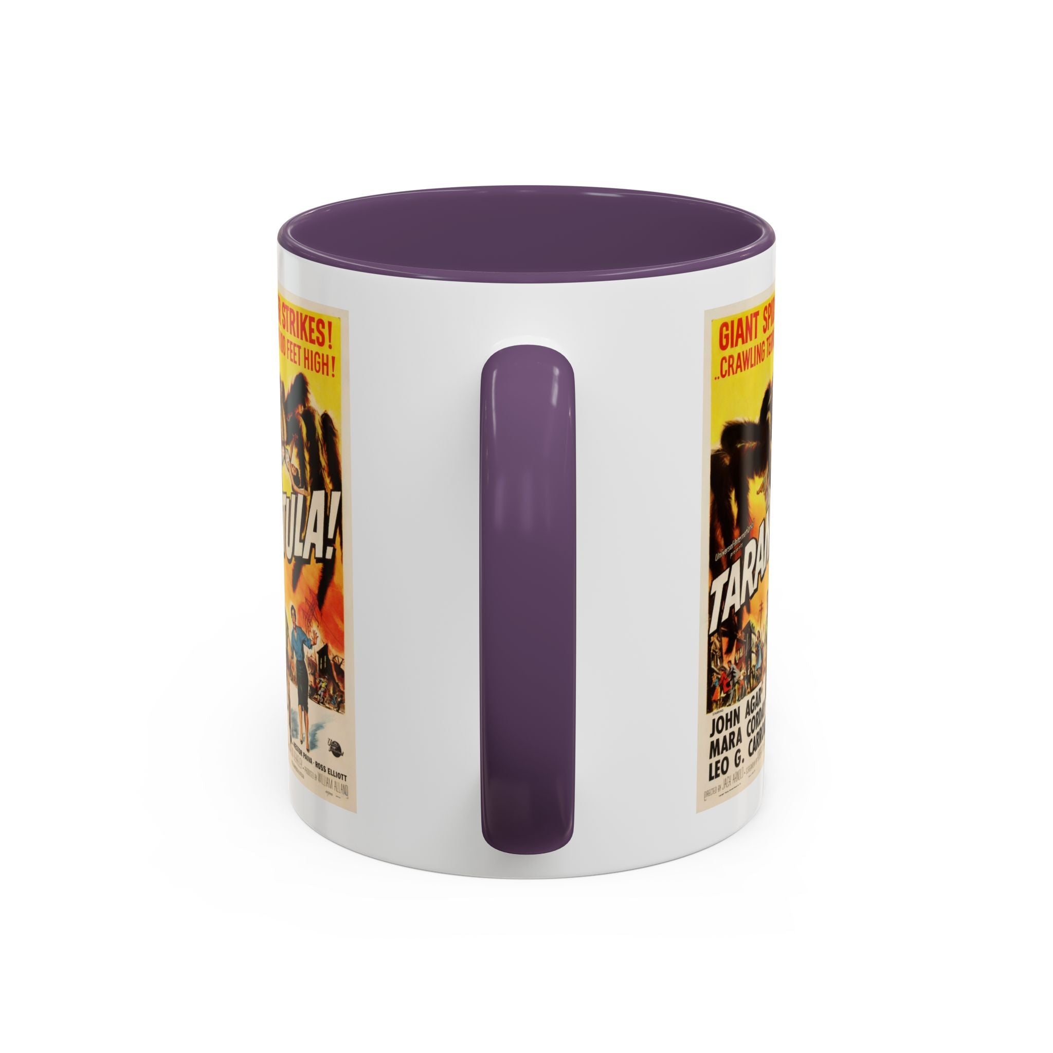 Cult Classic Movie Poster Art Accent Coffee Mug (11, 15oz) - Tarantula 1955 - POPvault